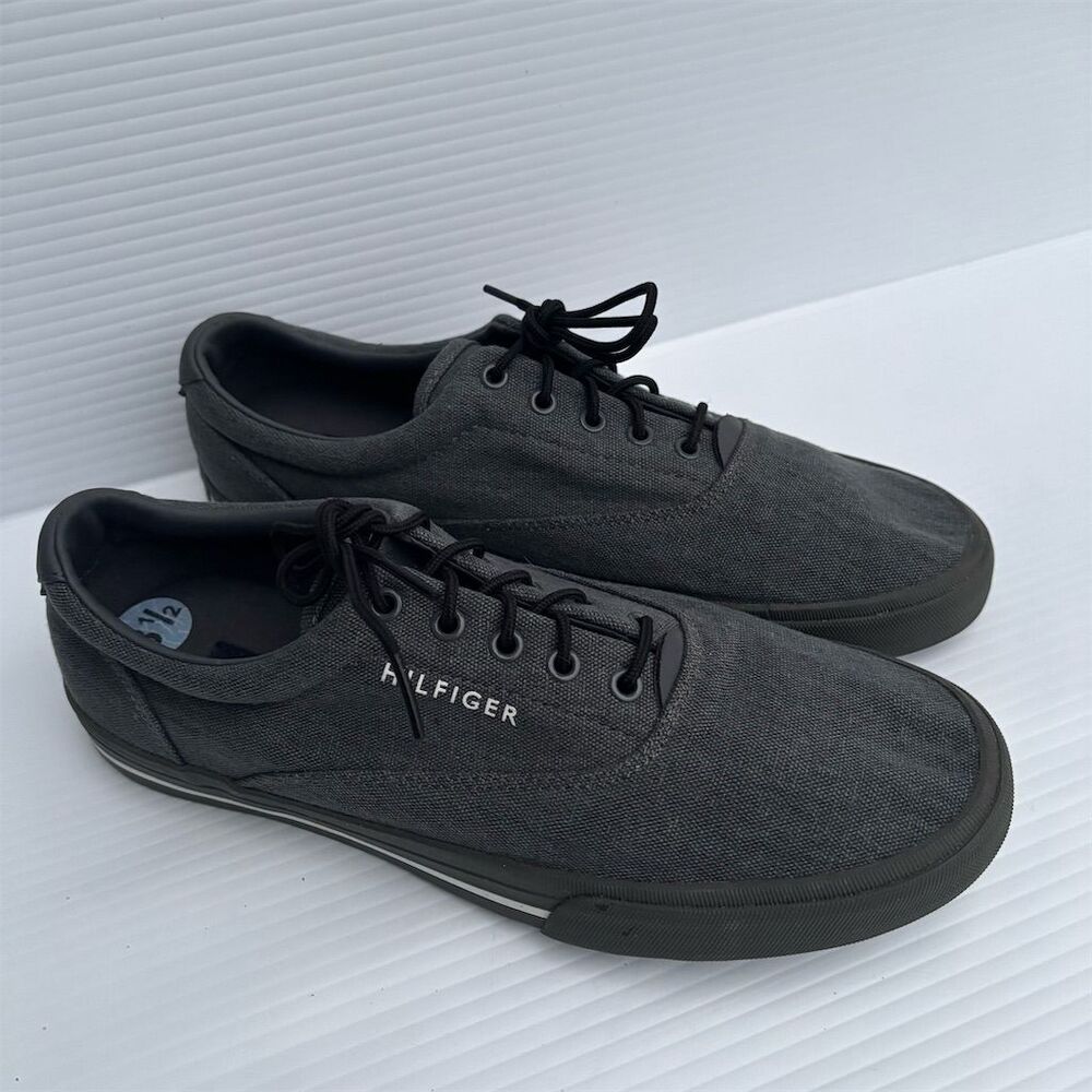 Tommy Hilfiger Men's Gray Phelipo4 Fashion Sneakers Size 8.5